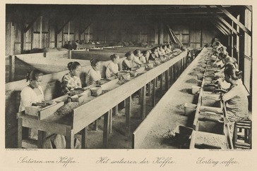 Foto-Pabrik-kopi-Zaman-Kolonial-Gravure-J-B-Obernetter-Munchen-