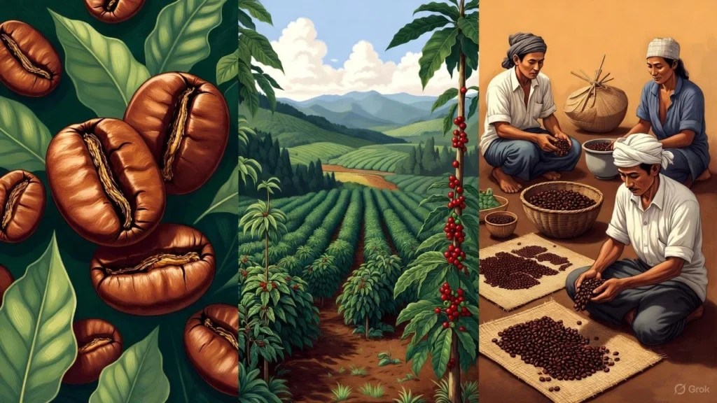 Kopi Indonesia yang Unik dengan Alam dan Pengolahannya