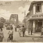 Soerabaja 1955 - Ilustrasi Waroeng Kopih - Tokokopih.com